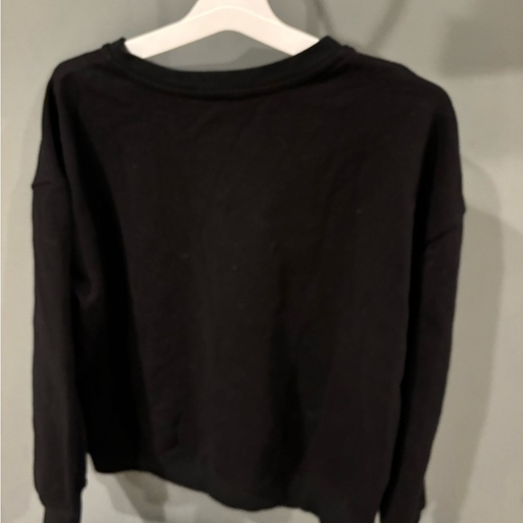 Everyday I’m Hustlin’ black crewneck sweatshirt S - Picture 3 of 4